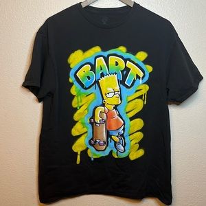 The Simpsons Bart graffiti T-shirt